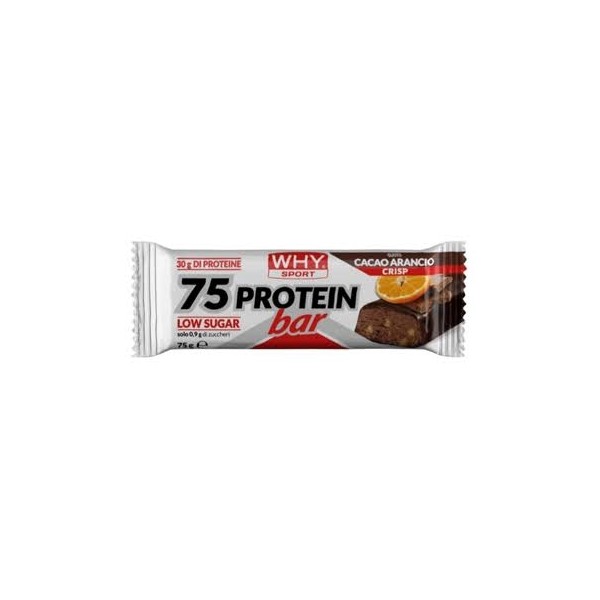 75 PROTEIN BAR 1 Barretta 75g Cacao Arancia